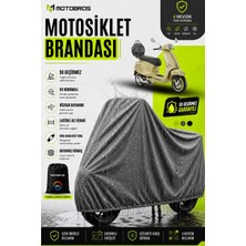 Motobros Vespa Primavera 50 Motosiklet Branda (En Kalın) Kumaş Ömürlük Kullanım