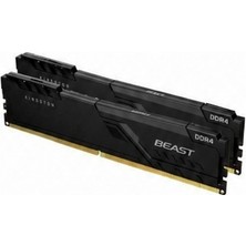 Kingston 16GB Kıngston Beast Ddr4 3200MHZ KF432C16BBK2/16 2X8G