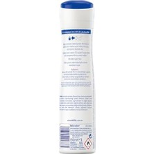 Kadın Sprey Deodorant Double Effect 150ML, 72 Saat Anti-Perspirant Koruma, Alkolsüz, Pürüzsüz Cilt, Doğal Özleri