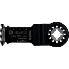 Professional Accessories Tauchsaegeblatt (Sert Ahşap Için Çok Işlevli Starlock) Hsc Aiz 32 Bspc