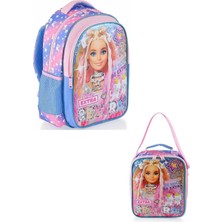 Barbie Salto So Extra Ilkokul Çantası ve Beslenme Çantası Seti