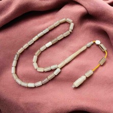 İnan Tesbih Doğal Koç Boynuzu Kapsül Kesim Imzalı Model Tesbih