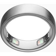 Oura Gümüş Ring 5 Unisex Akıllı Sağlık Takip Yüzüğü (Beden6)