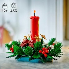 Yılbaşı Masa Süsü 40743 – 12 Yaş Üzeri Çocuklar Için Kırmızı Mum, Orman Meyveleri, Altın Yıldızlar ve Yeşil Yapraklar Içeren Yılbaşı Temalı Yaratıcı Koleksiyonluk Oyuncak Yapım Seti (433 Parça)