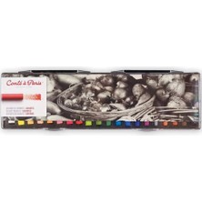Conte a Paris : Yumuşak Pastel Seti : 20 Renk (Plastik Kutu)