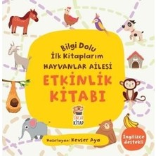 Sincap Kitap HAYVANLAR AİLESİ ETKİNLİK KİTABI - BİLGİ DOLU İLK