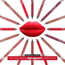 Suya Dayanıklı Uzun Süre Kalıcı Yumuşak Dudak Kalemi - Staying Power Lip Pencil 54 Spicy Terracotta