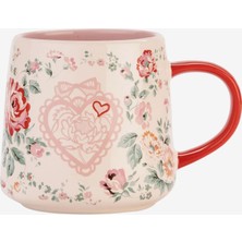 Cath Kidston Rose Pembe Stoneware Kupa 340 ml