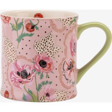 Cath Kidston Poppy Pembe Stoneware Kupa 275 ml