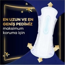 Ultra Hijyenik Ped Gece Ekstra Max (Boy 6) 8 Adet Ped