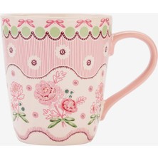 Cath Kidston Fields Pembe Stoneware Kupa 375 ml