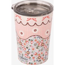 Cath Kidston Fields Pembe Paslanmaz Çelik Kupa 375 ml