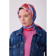Belli Twill Ipek Desenli Eşarp 4315D