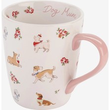 Cath Kidston Dog Mum Pembe Stoneware Kupa 375 ml