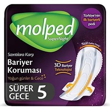 Supernight Hijyenik Ped Gece 5 Adet
