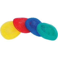 Ceymop 4 Renkli Plastik Bulaşık Teli 12'li x 5 Adet