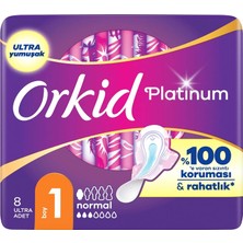 Platinum Hijyenik Ped Normal (Boy 1) 8 Adet Ped