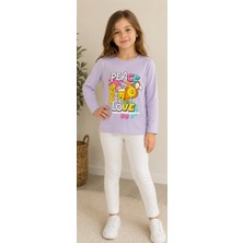 Elvince Butik 3`lü Kız Çocuk Uzun Kol Mevsimlik Sweatshirt