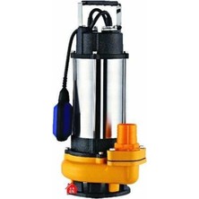 CATPOWER 615 Dalgıç Pompa Foseptik Parçalayıcılı 550 Watt Gri Metal Pervane ile Dayanıklı Tasarım