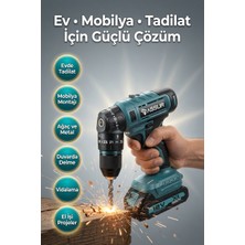 Sayarmarkt 18 Parça Çok Amaçlı Matkap Ucu Seti Ev Atölye ve Profesyonel Kullanıma Uygun