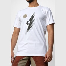 Gravo Climb Graphic Unisex T-Shirt - %100 Pamuklu Regular Fit Tişört