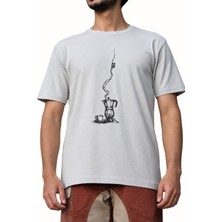 Gravo Climb Graphic Unisex T-Shirt - %100 Pamuklu Regular Fit Tişört