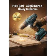 Sayarmarkt Matkap Ucu Seti 18'li Ahşap Metal Beton Tuğla Için Dayanıklı Delme Uçları