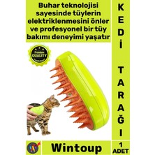 Wintoup #tarak Çok Fonksiyonlu Masaj Etkili Düğüm Çözücü Parlak Tüy Bakımı Profesyonel Buharlı Kedi Tarağı