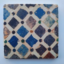 Premini Doğal Taş Dekoratif Banyo Gider Kapağı Süsü 10X10 cm