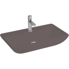 Newarc Domino Tezgah Üstü Batarya Delikli Lavabo 70X40X13,5CM