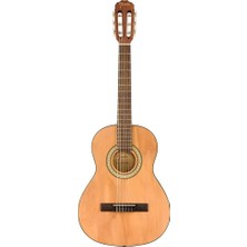 Fender Cn-25 Ceviz Klavye Naturel 3/4 Klasik Gitar
