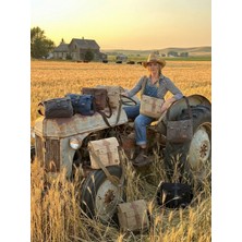 Old Cotton Cargo Throwbags Branco Bag