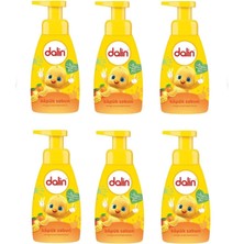 Dalin Köpük Sabun 200 Ml. Mango ve Portakal X6 Adet