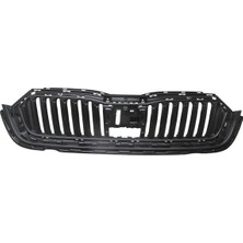 Fam Skoda Octavıa 20/24 Ön Panjur Siyah Nikelaj Çerçevesiz (Tw)