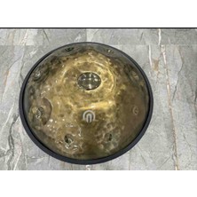 Arsha Steel Handpan -9 Tonlu -Re Minör (Bakım Yağı ,renkli Kuşak ve Çanta