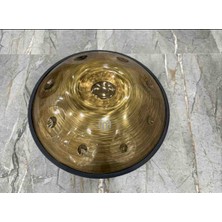 Arsha Steel Handpan -9 Tonlu -Re Minör (Bakım Yağı ,renkli Kuşak ve Çanta