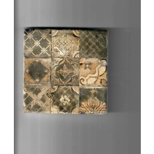 Premini Doğal Taş Dekoratif Banyo Gider Kapağı Süsü 10X10 cm