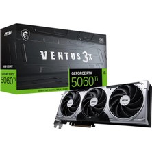 MSI Msı Geforce RTX5060TI 8g Ventus 3x Oc 8gb Ddr7 128BIT 3xdp 1xhdmı Ekran Kartı