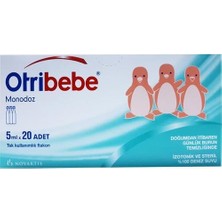 Nessi World Otribebe Monodoz  %100 Doğal Deniz Suyu 5 ml x 20 Flakon