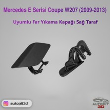 AutoPit 3D Mercedes E Serisi Coupe W207 (2009-2013) Uyumlu Far Yıkama Kapağı Sağ Taraf