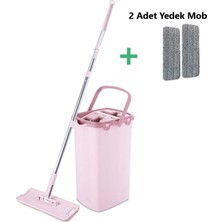 Premini Yenilikçi Çok Amaçlı Temizlik Seti 2'li Flora Tablet Mop ile Kolay Temizlik