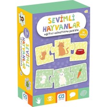 Nessi World Sevimli Hayvanlar Eğitici Eşleştirme Puzzle 36 Parça