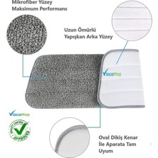 Premini Yedek Bezi 4'lü Sprey Mop Set, Parex Uyumlu, Temizlik Kolaylığı