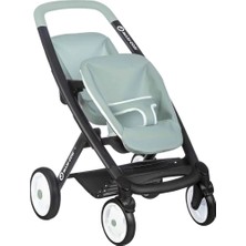 Nessi World Ikiz Oyuncak Bebek Arabası Yeşil
