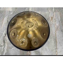 Arsha Steel Handpan -9 Tonlu -Re Minör (Bakım Yağı ,renkli Kuşak ve Çanta