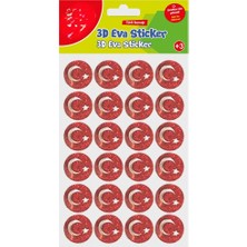 NW NessiWorld Simli Eva Sticker Ay ve Yıldız 24'lü Sticker
