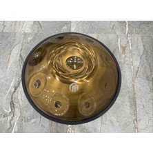 Arsha Steel Handpan -9 Tonlu -Re Minör (Bakım Yağı ,renkli Kuşak ve Çanta