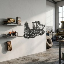 Mova Dizayn Biçerdöver Temalı Dekoratif Metal Duvar Tablosu
