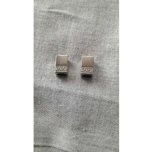 İleri Europe Sıyah Nıkel Metal Bagucu 15X10 mm 2 Adet