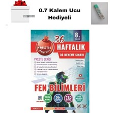 Nartest 8.sınıf Lgs Fen Bilimleri 36 Haftalık Deneme + Kalem Ucu Hediyeli